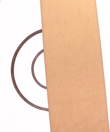Tan Colour Plain Net Fabric